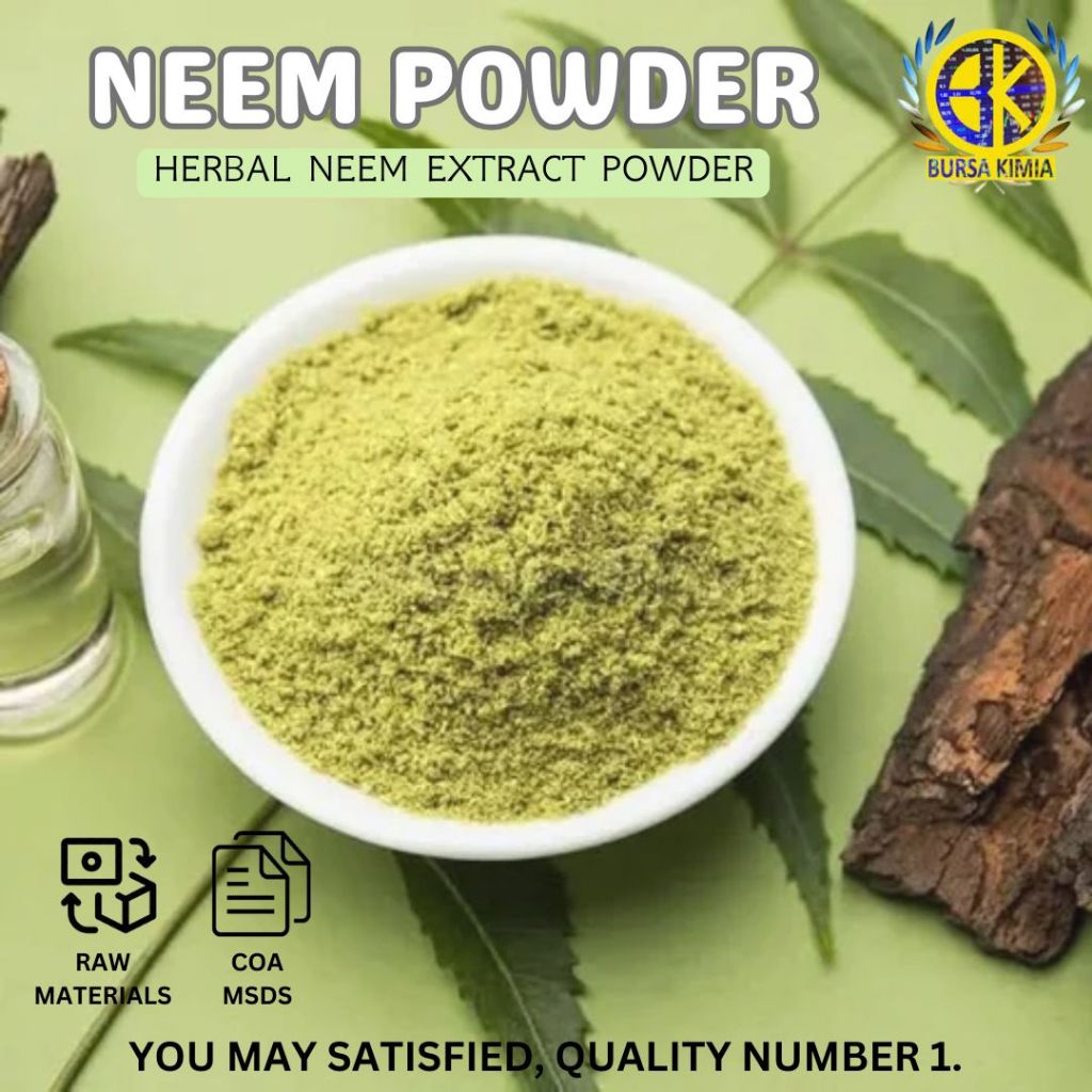 

Herbal Extract Neem Powder 100gr / Bubuk Ekstra Nimba Original / Powder Nimba Asli