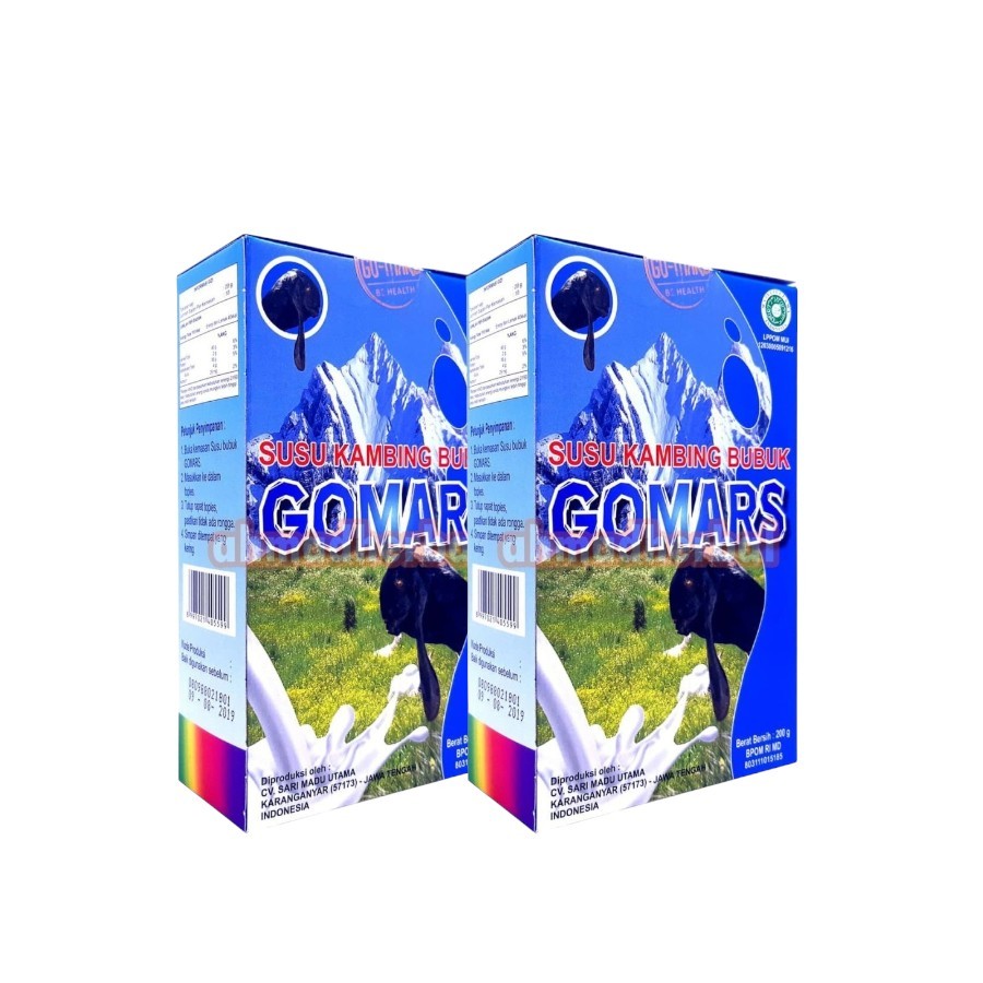 

2 boxs susu kambing etawa gomars rasa original I Etawa