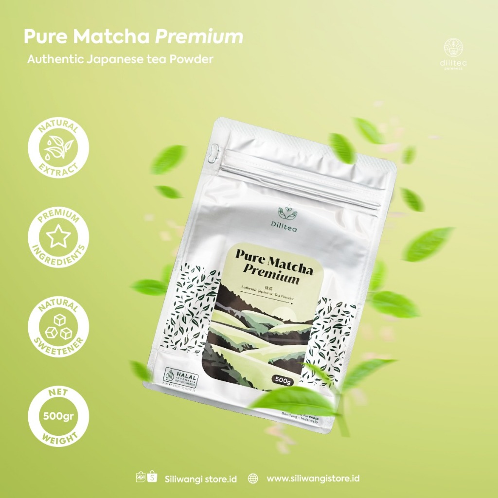 

DILLTEA - PURE MATCHA PREMIUM Import Japan 500gram