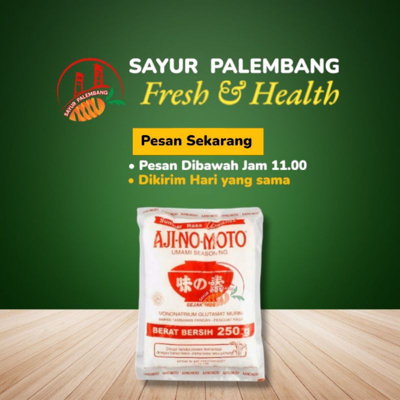 

Ajinomoto 19 gr - Sayur Palembang