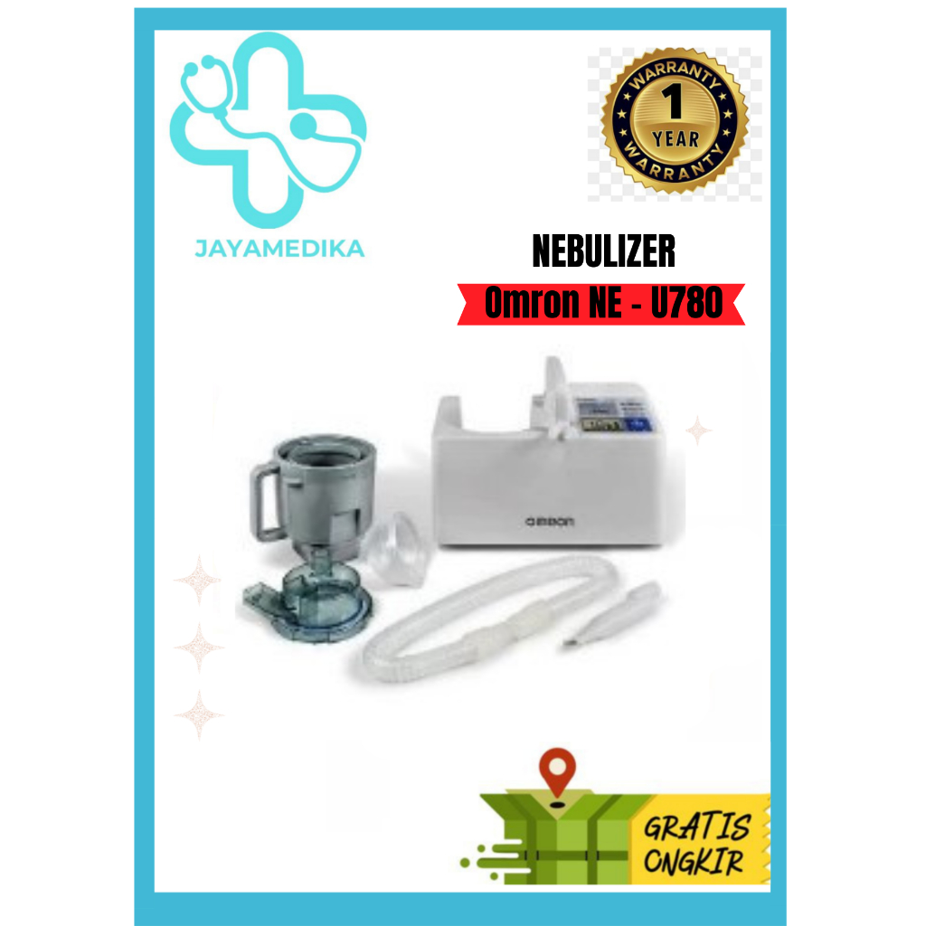 OMRON ULTRASONIC NEBULIZER NE-U780 - Omron Alat bantu Pernafasan NE U780