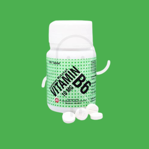 VITAMIN B6 10MG BOTOL IFI ISI 100