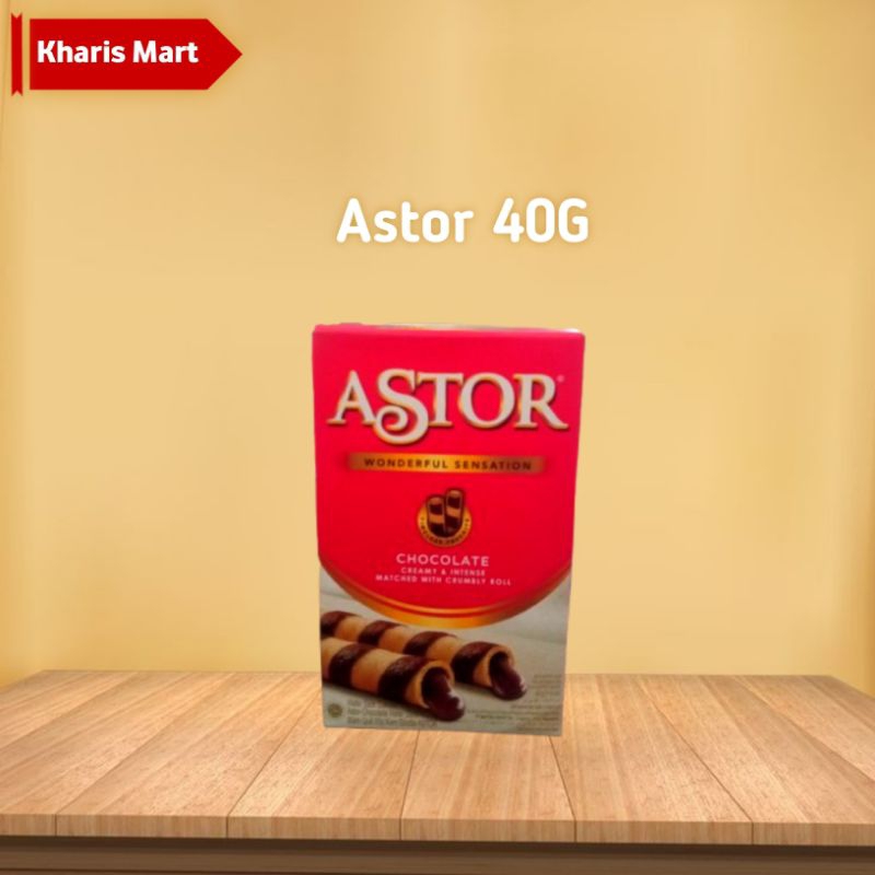 

Astor Wafer Stik Coklat 40G