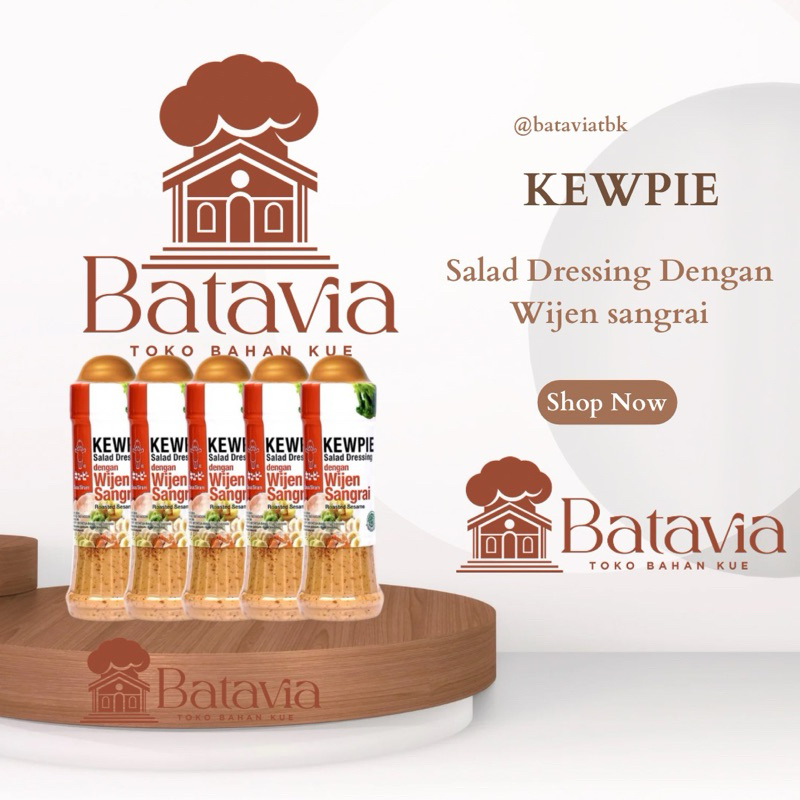 

Kewpie Salad Dressing Dengan Wijen Sangrai 200ml