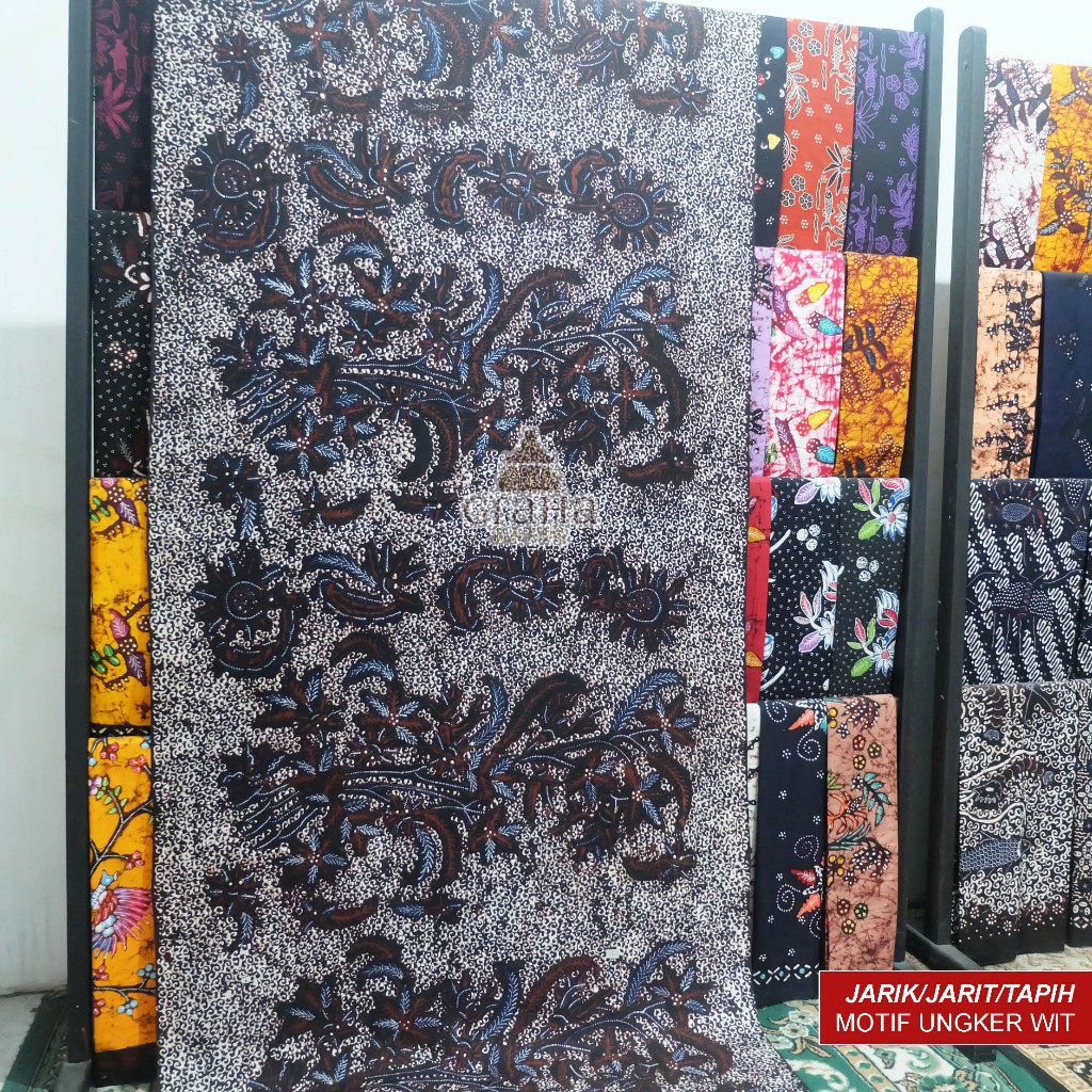JARIK JARIT TAPIH KAIN PANJANG BATIK TULIS BAKARAN KLASIK
