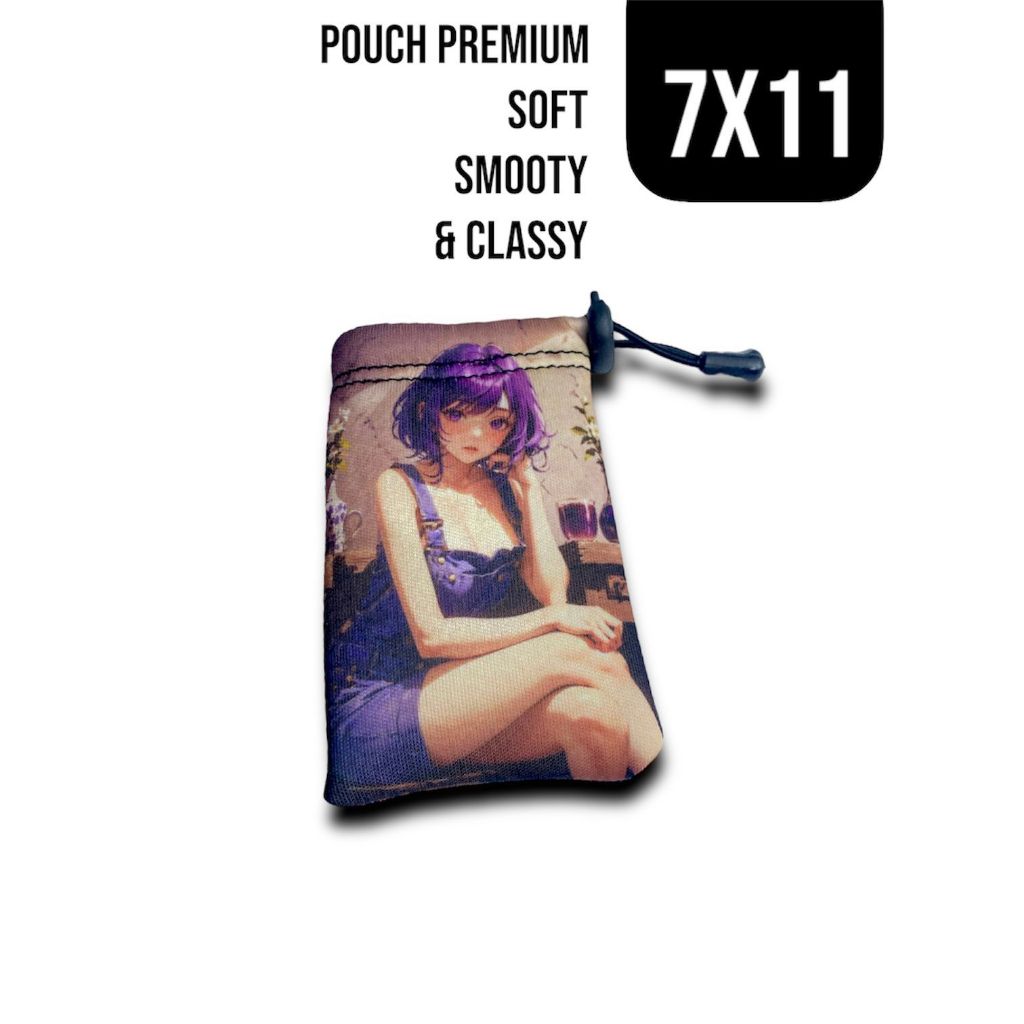 POUCH / SLEVEE SEXY GIRL ANIME 7X11CM