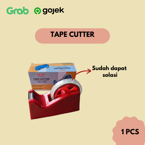 

Tape Cutter Dual Core Joyko TD-103 / Tempat Pemotong + Solasi