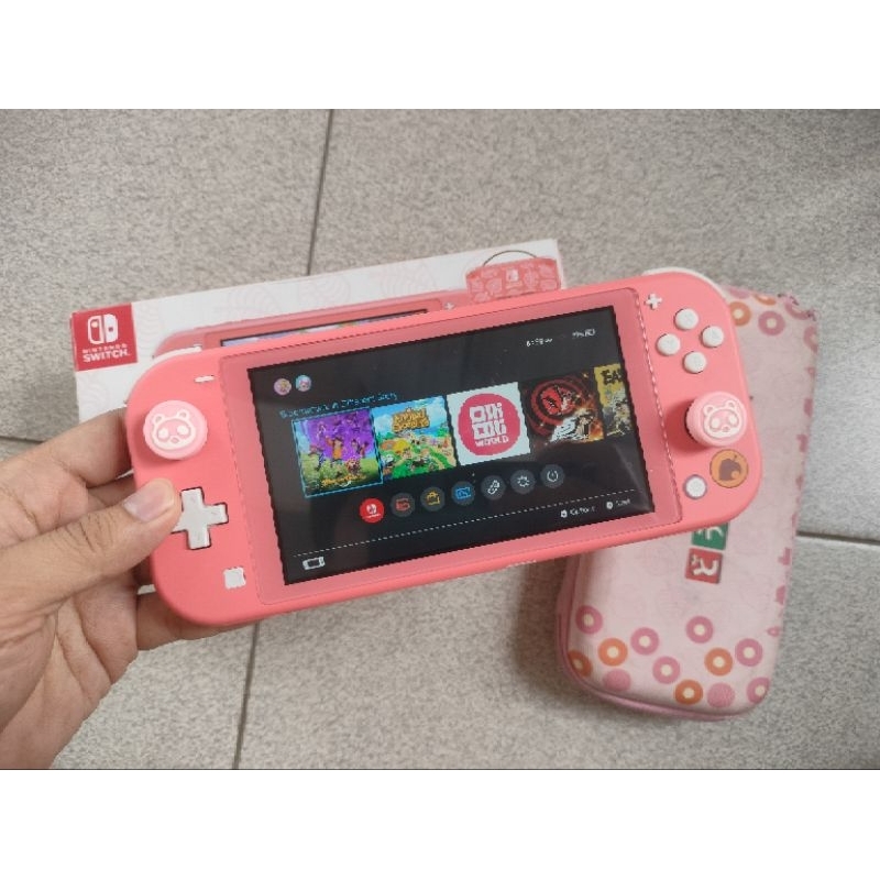 Nintendo Switch Lite CFW 128GB 256GB  Animal Crossing