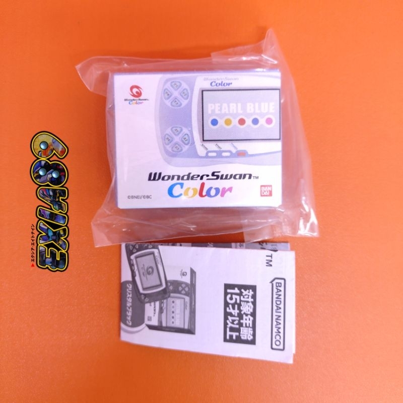 Wonderswan Color Miniature Charms - Pearl Blue