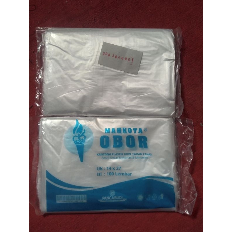 plastik hdpe obor 14 x27