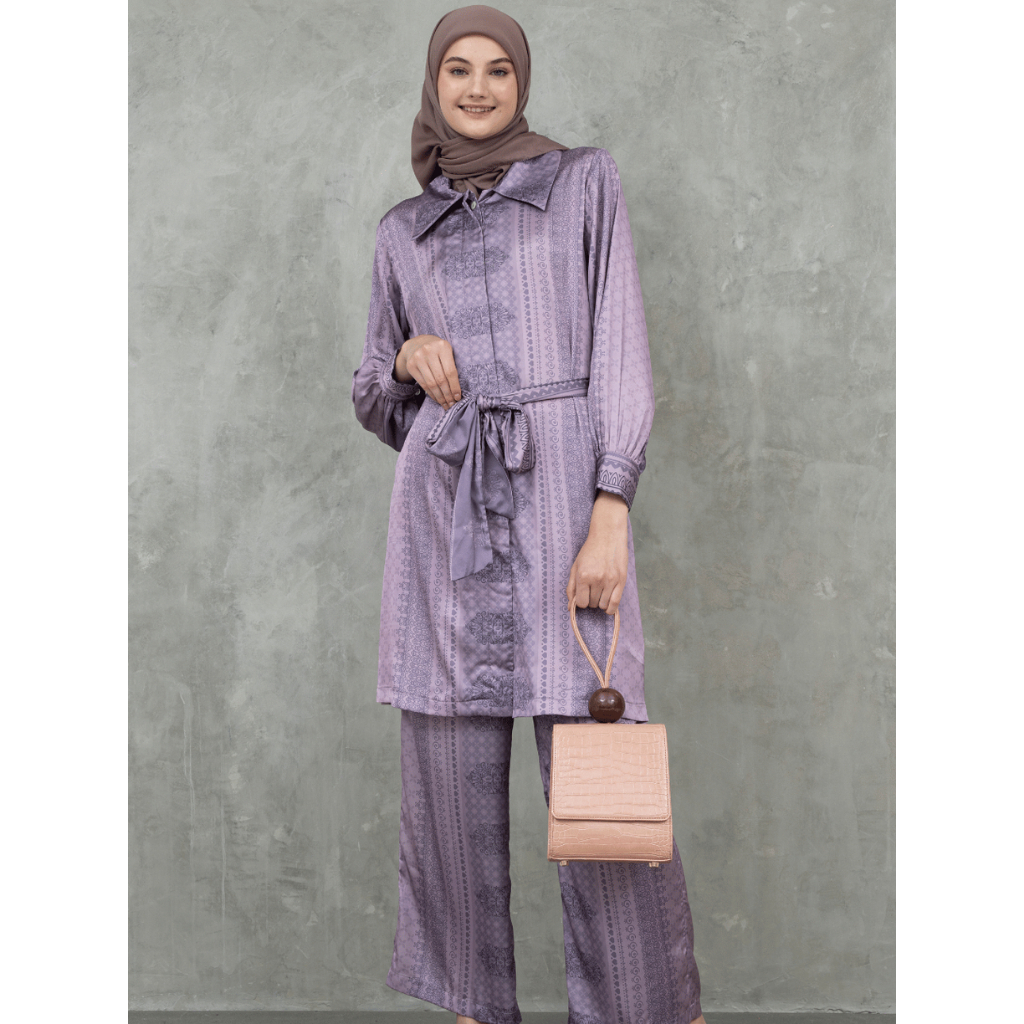 Amal Signature Studio Aisha set (Ungu Purple)