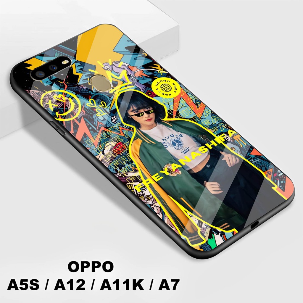 Softcase Kaca Kilau Oppo A5S / A12 / A7 / A11K - Softcase Kaca   Oppo A5S / A12 / A7 / A11K - Softca