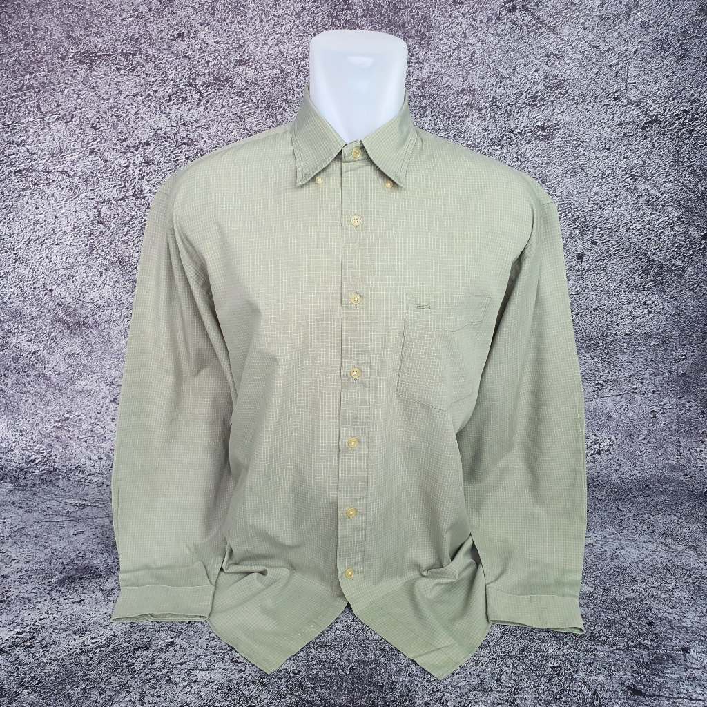 Baju Kemeja Panjang VAN HEUSEN - Size 3XL / Lebar 62 cm - Original - Second