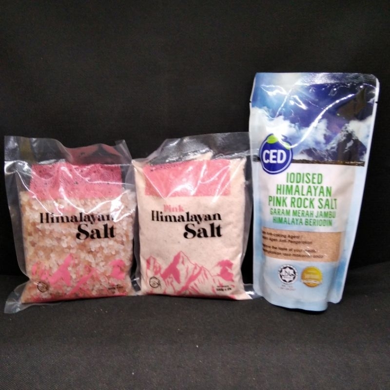 

[Pakistan / Malaysia] Pink Himalayan Salt 500gr | ISO 9001, ISO 13485, Halal