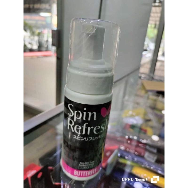 Spin Fresh Pembersih Karet Bet tenis meja pingpong Butterfly SPIN REFRESH