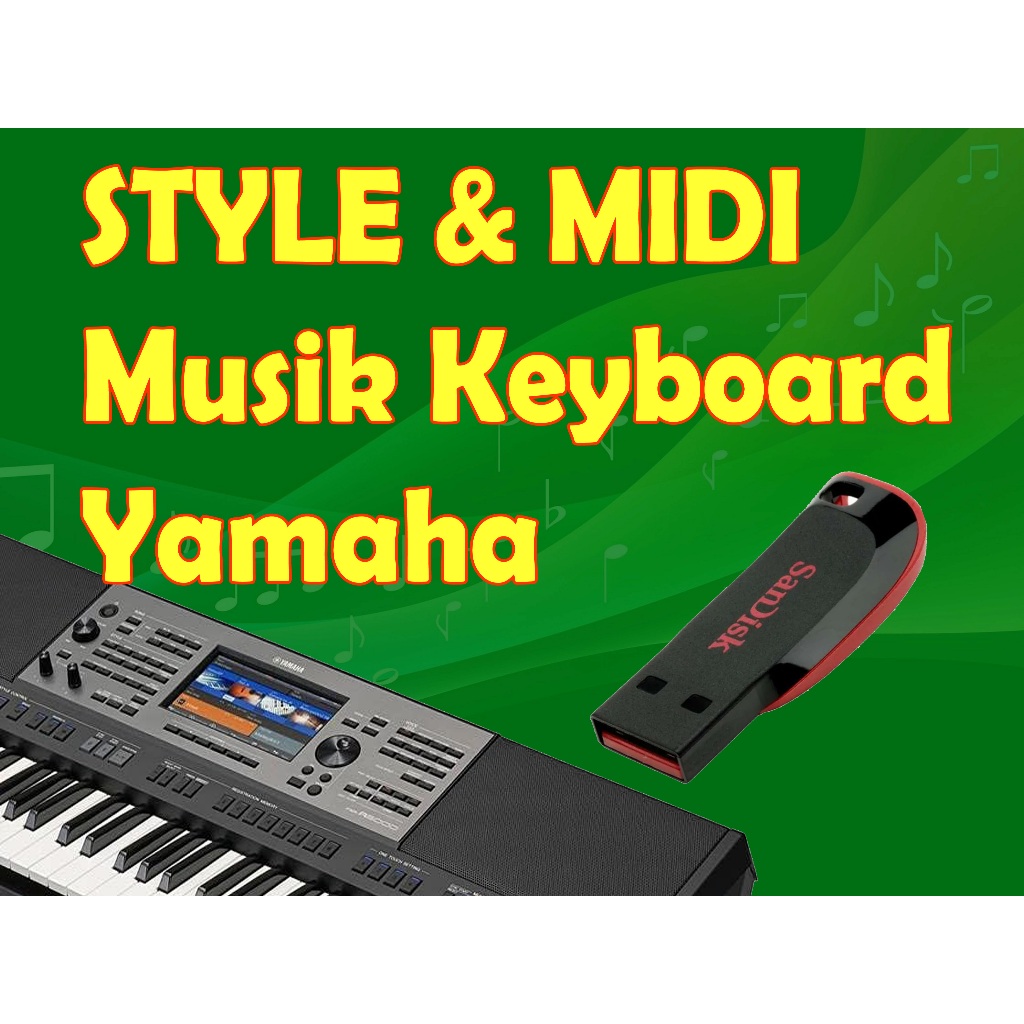 Style & Midi Song Musik Keyboard Yamaha