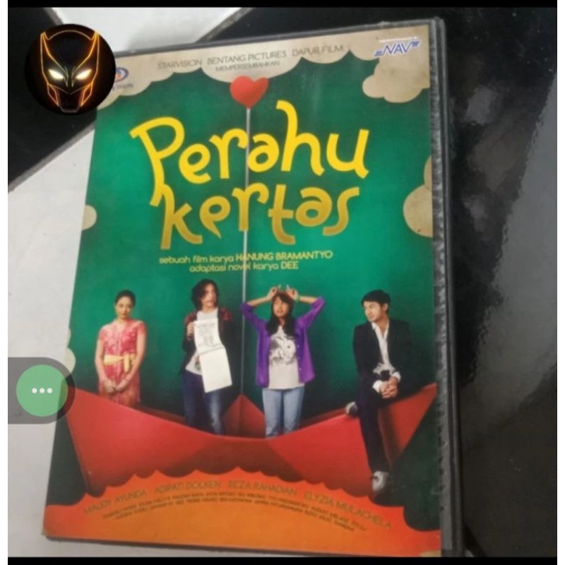 DVD Original Perahu Kertas Feat Reza Rahadian+ Bonus Kalender 2013