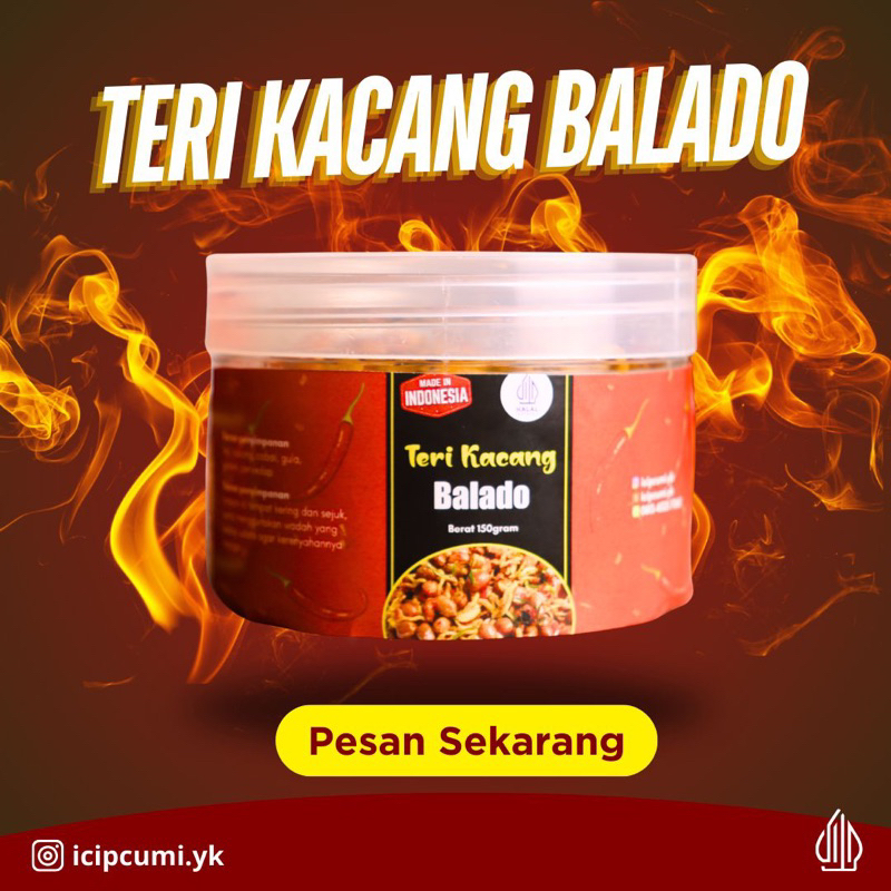 

TERI KACANG BALADO