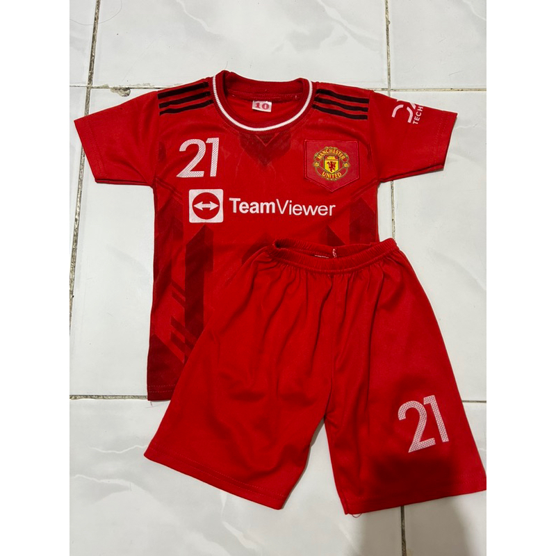 Setelan Anak Manchester United baju celana MU 21