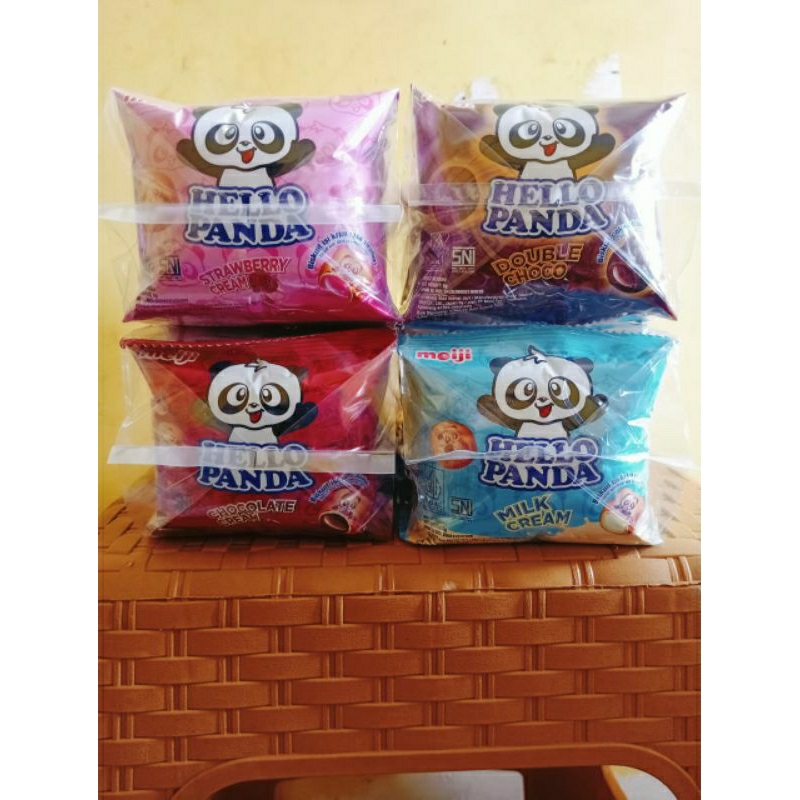 

Hellopanda coklat strawbery renceng 1000 an