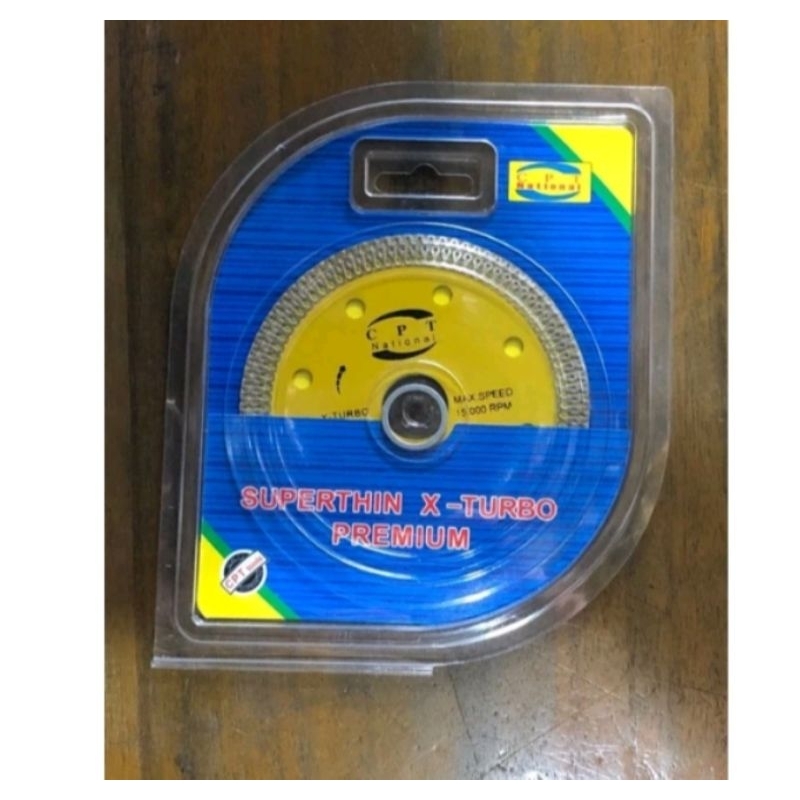 Diamond wheel CPT NATIONAL Turbo X Mata Potong Granit Keramik Marmer