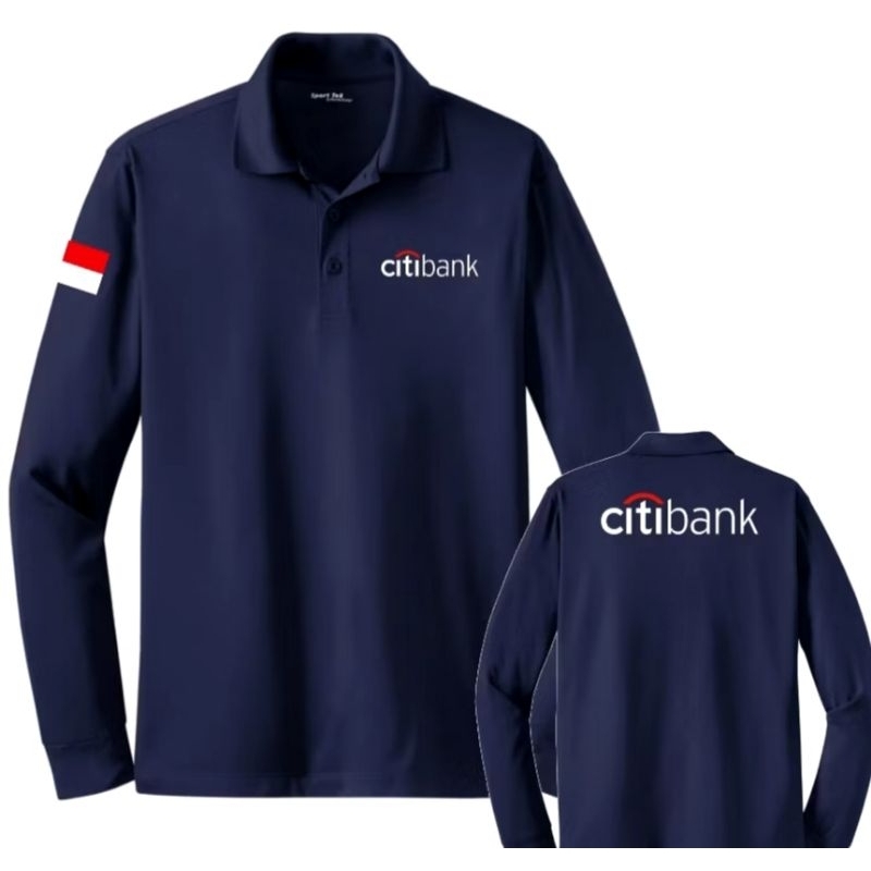 KAOS Citibank kaos kerah Citibank kaos kerja Citibank kaos katun Citibank kaos seragam Citibank baju