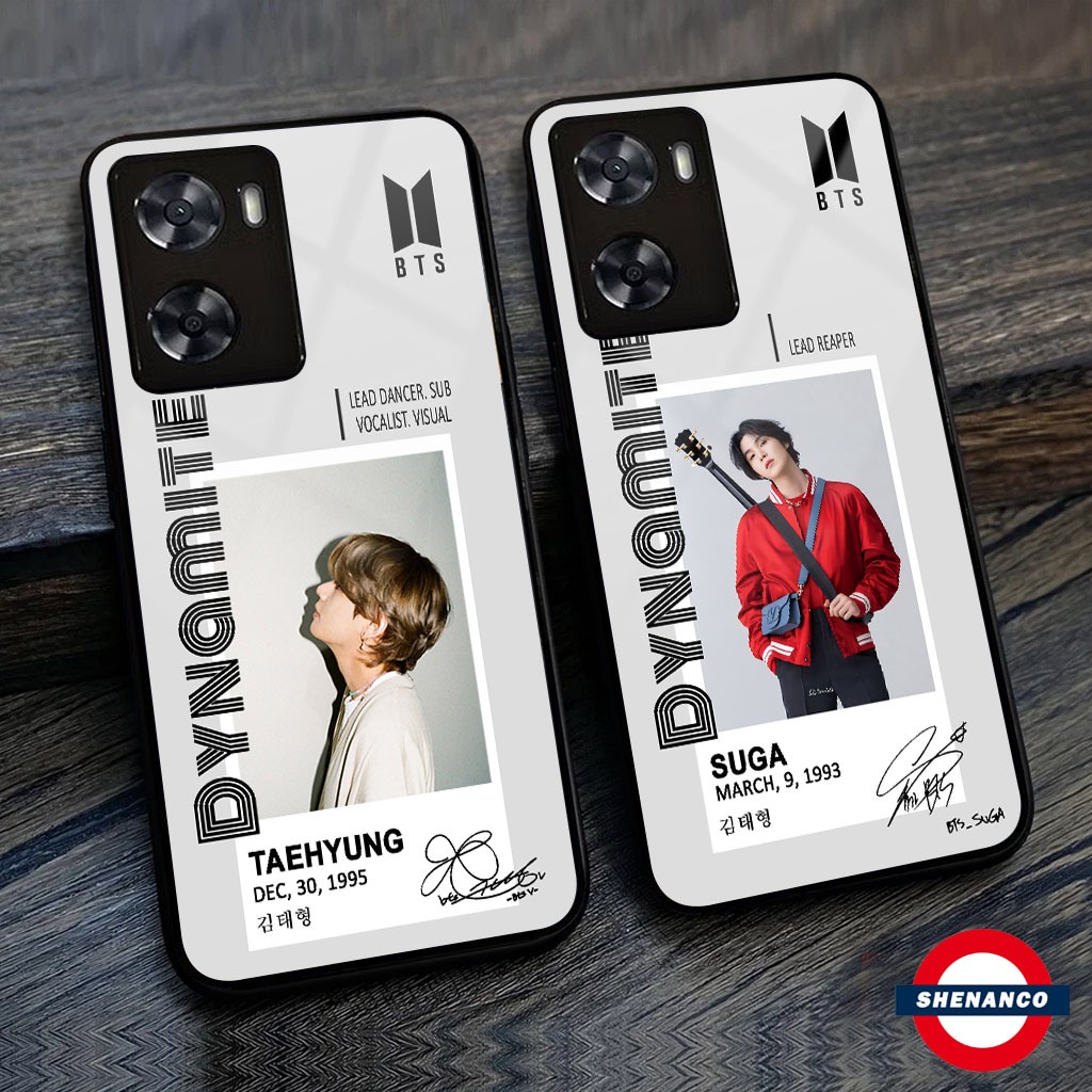 Promo Casing OPPO A57 2022 A77S Terbaru Case Motif Keren Fashion Case Gambar BTS Series 01 Kekinian 