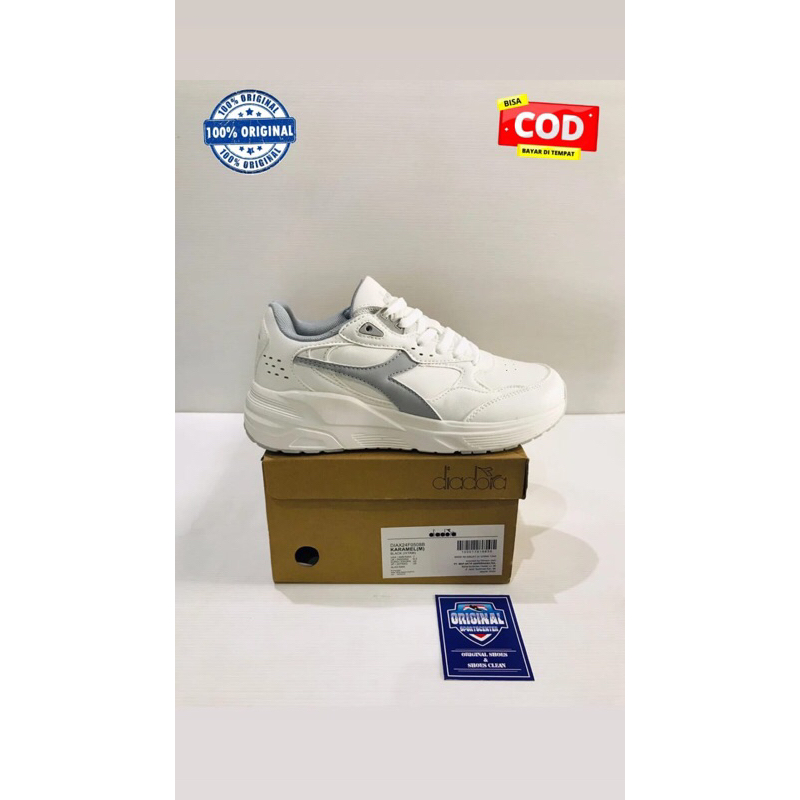 BIG SALE SEPATU PUTIH WANITA DIADORA KASAFA [DIACA240303W] ORIGINAL