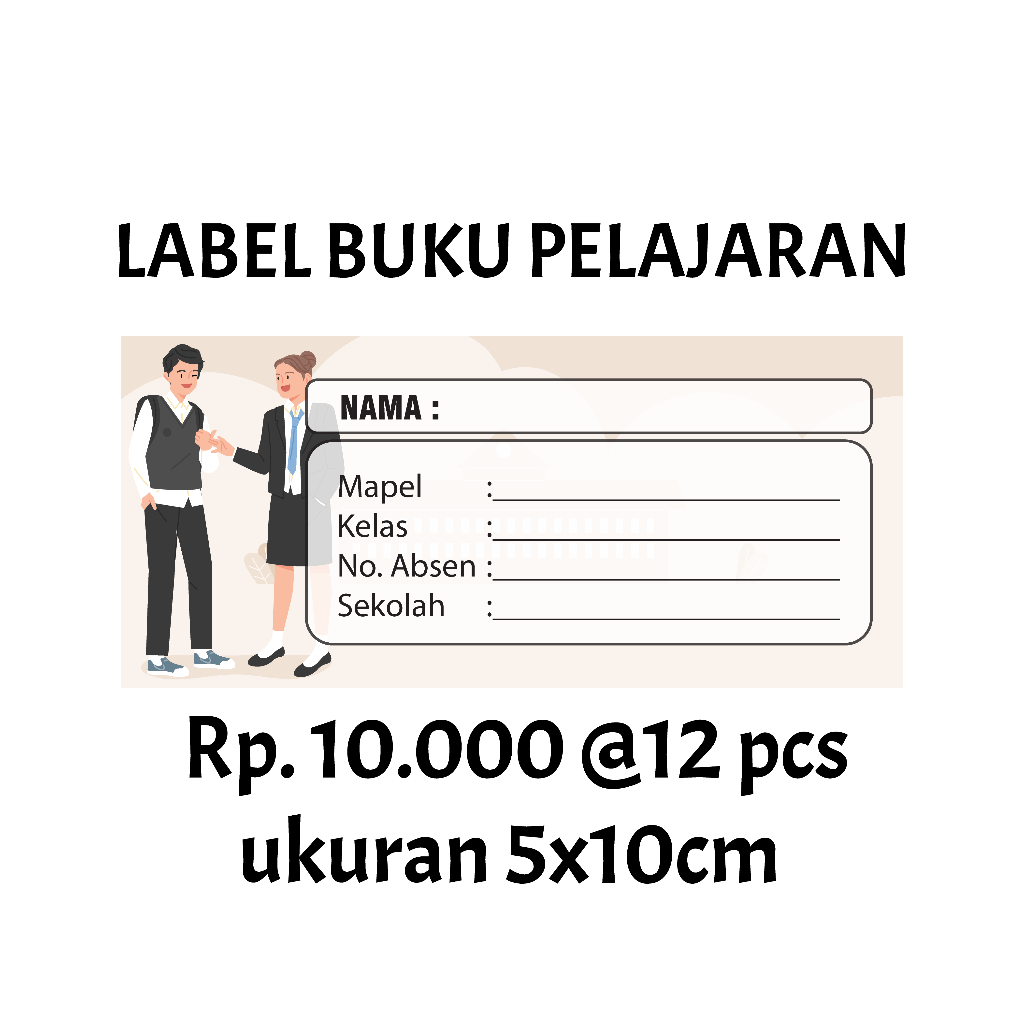 

Stiker mata pelajaran - Stiker Mapel - Label Buku Pelajaran Sekolah