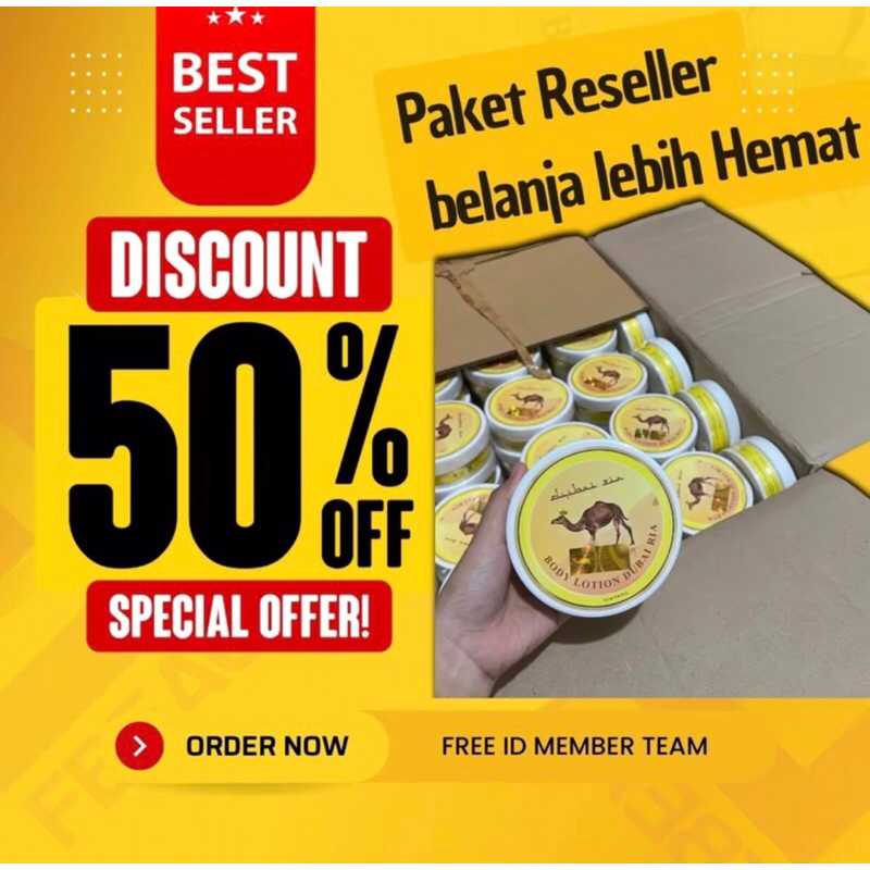 HB DUBAI RIA Handbody Dubai Ria 100% Original