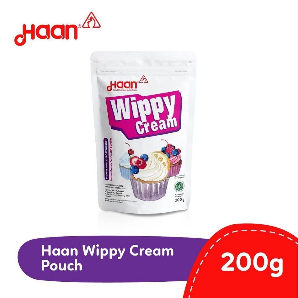 

Haan Wippy Cream 200gr