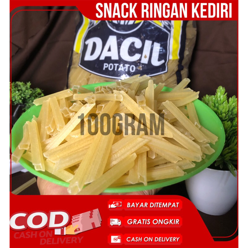 

Stik potato mentah 100gram murah merk dacil potato