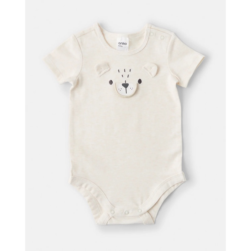 Anko Baby 0-1 Tahun Basic Bodysuit Jumper Bayi