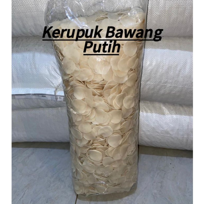 

1 Ball Kerupuk Bawang Putih Mentah 4kg Enak dan Berkualitas