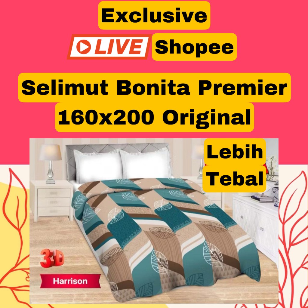 Selimut Bonita Premier 160x200