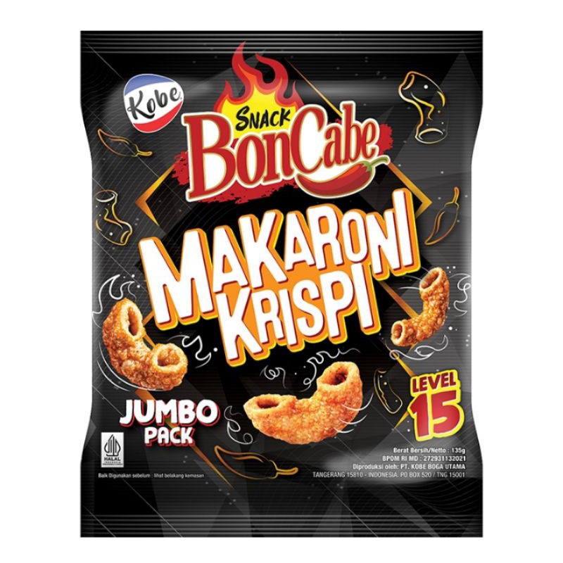 

Kobe boncabe makaroni krispy 135 g