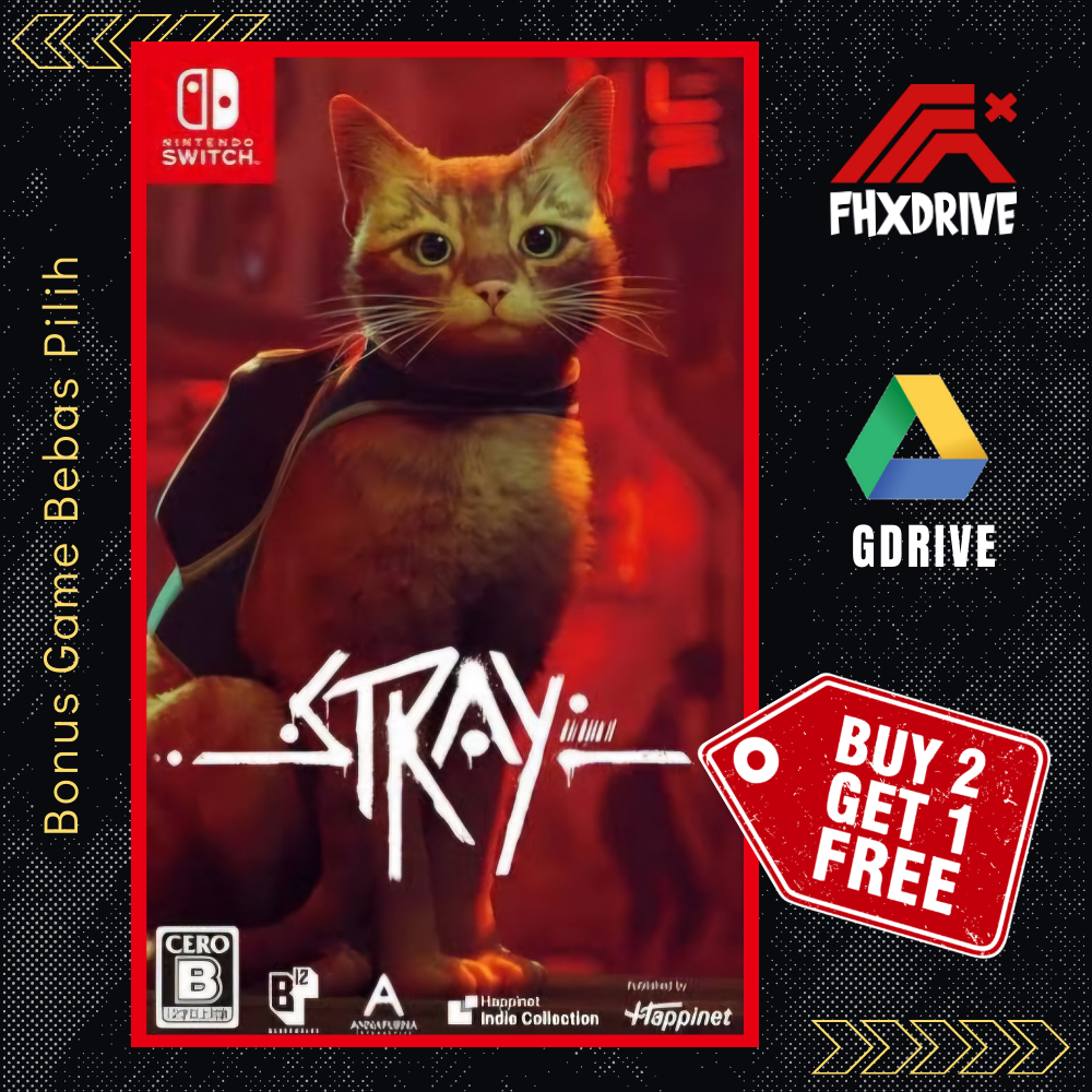 STRAY | FORMAT XCI NSP NSZ | UNTUK EMULATOR PC/ANDROID DAN NINTENDO SWITCH CFW