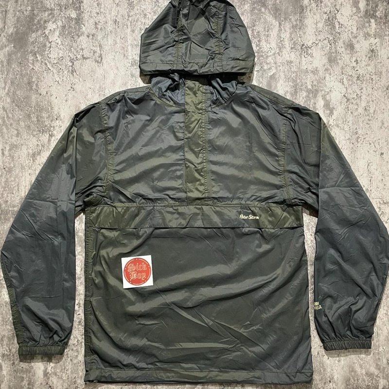 Jaket / Jacket Cagoule Anorak Peter Storm Awaydays Nylon Green Army
