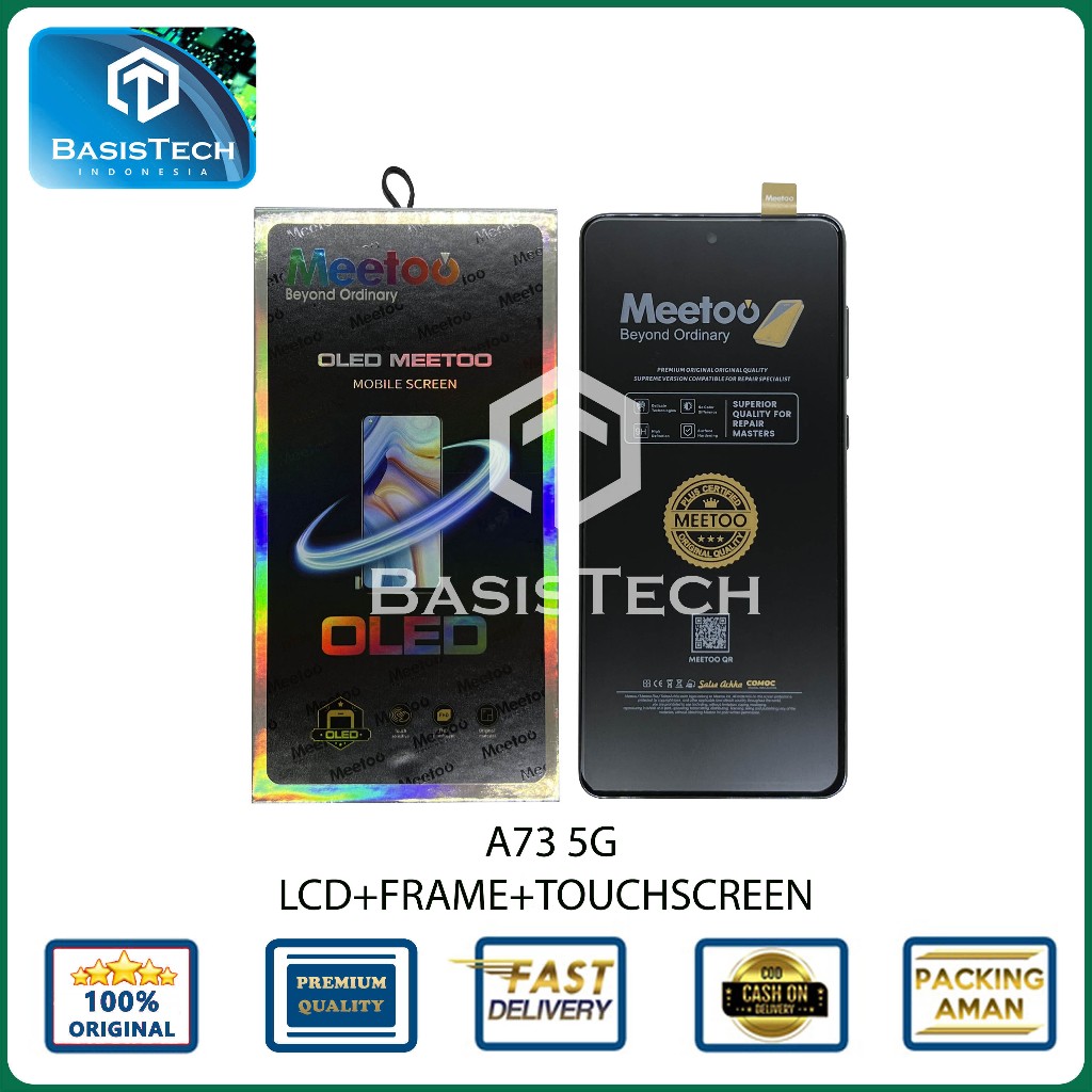 LCD SAMSUNG A73 5G - A736 +FRAME - MEETOO OLED