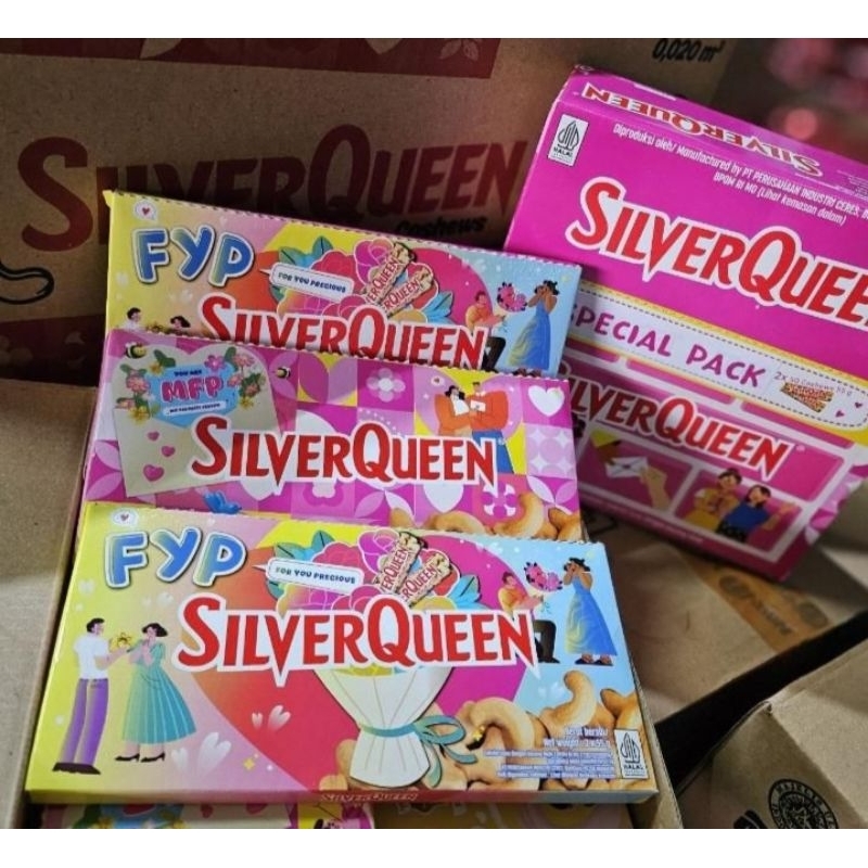 

SILVERQUEEN Valentine gift pack 55gram x 2pcs