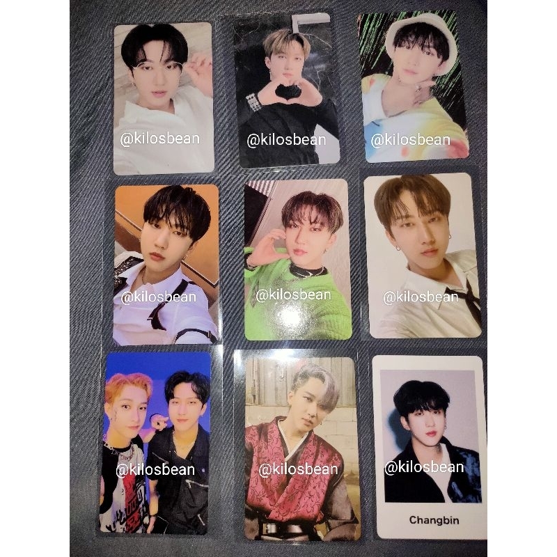 wts PC hyunjin, changbin, jeongin seungmin (era yellow wood, in live, noeasy, maxident, oddinary, sc
