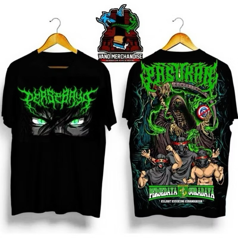 KAOS DISTRO KEREN PASUKAN PERSEBAYA SURABAYA