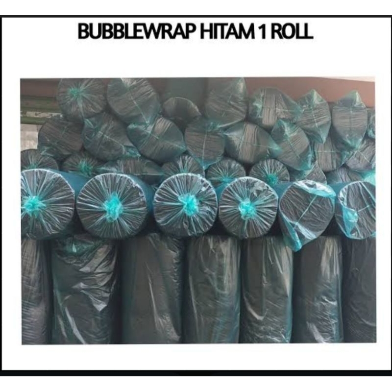 

Bubble Wrap Roll Besar TANPA CORE Hitam Black 125cm x 50m || Bubble Wrap Roll Besar Packing