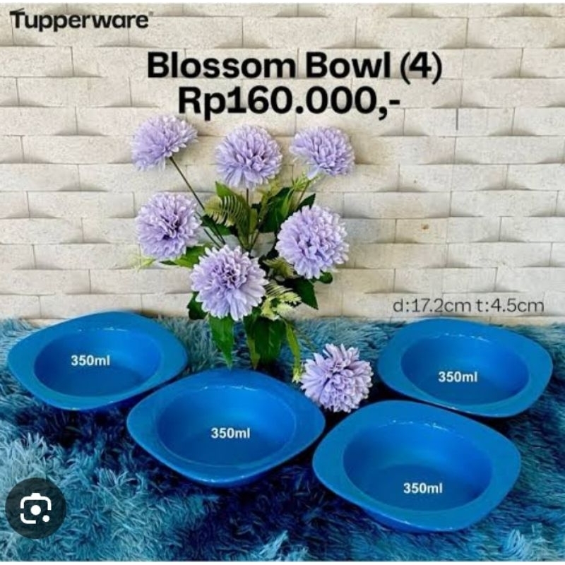 Pretty lili bowl/ideal bowl/blossom bowl/lili bowl/pretty Lily bowl/Tupperware Pontianak/Tupperware 