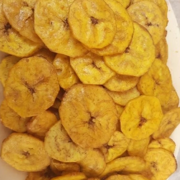 

Keripik Pisang Manis Koin Madu Renyah 500gr - Angkasa Snack