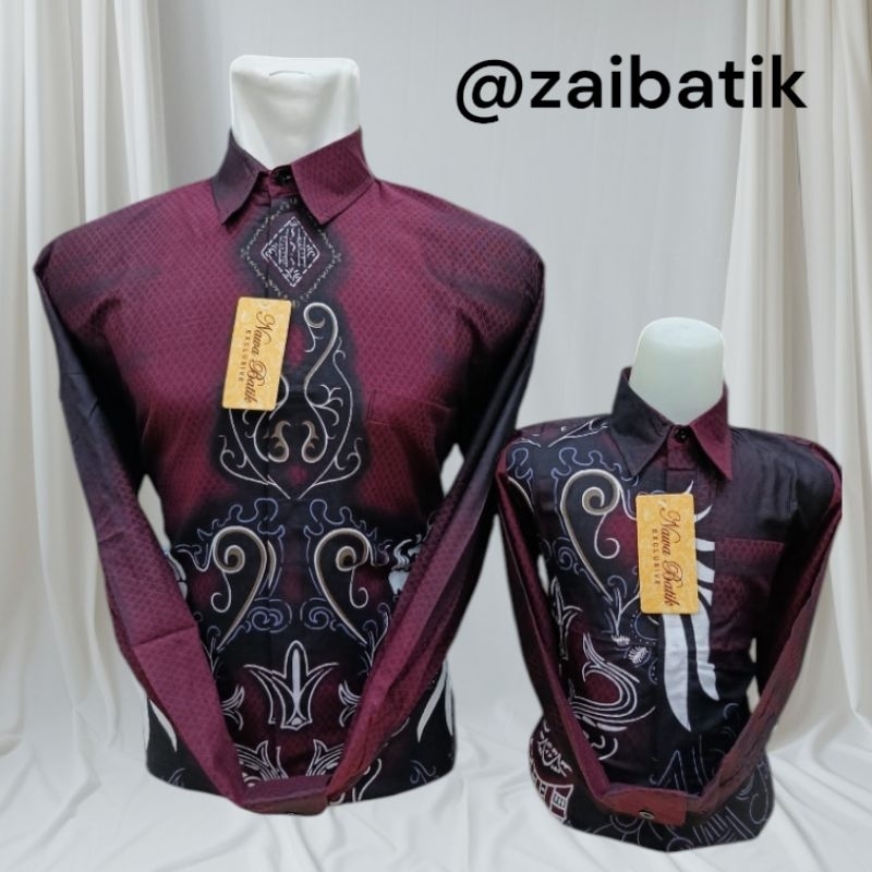 Batik Couple Ayah Anak Katun Premium COD BATIK COUPLE AYAH ANAK PREMIUM
