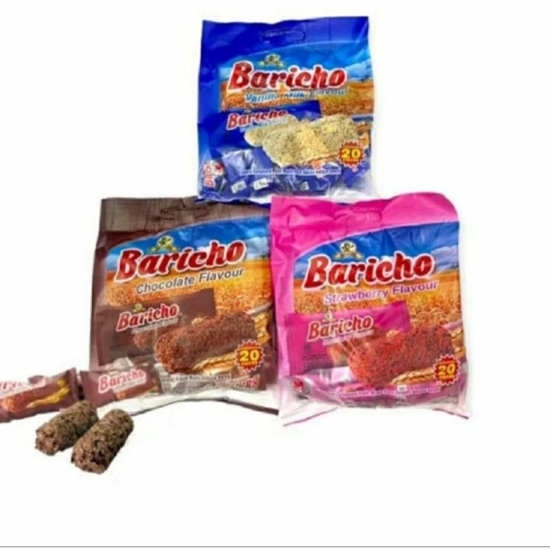 

BARICHO ( coklat, vanila, strawberry) oat choco isi 20