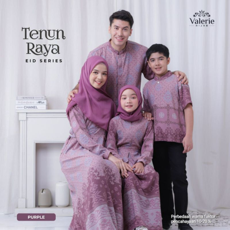 SET PAKAIAN KELUARGA TENUN RAYA EID SERIES FAMILY SET BEST SELLER 2023