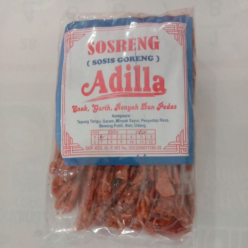 

sosreng (sosis goreng) isi 20 pcs