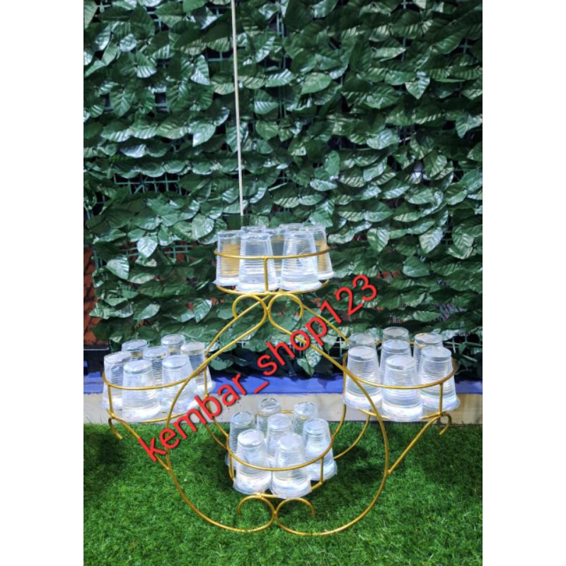 rak aqua gelas / rak air mineral / tempat aqua gelas / tempat air mineral